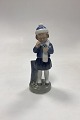 Danam Antik presents: Royal Copenhagen Monthly Figurine March - Girl with Bouquet No. 4525