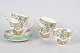 L'Art presents: Copeland England Spodes Byron, set of five coffee cups with matching saucers.