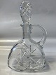Antik Huset presents: Carafe crystal with cutsHeight with stopper 21.5 cm