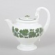 L'Art presents: Meissen vine leaf teapot.