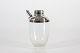 Stari Antik presents: Art Deco Cocktail ShakerGlass with sterling silver top