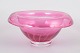 L'Art presents: Chřibská, unique art glass bowl.