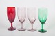 L'Art presents: Monica Bratt for Reijmyre, set of four wine glasses.