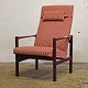 Teak lænestol Høj ryg og pude99,5 cm