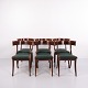 Osted Antik & Design presents: Set of 6 Klismos Chairs by Edvard Thomsen for Rud. Rasmussen, 1930s