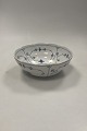 Danam Antik presents: Royal Copenhagen Blue Fluted Half Lace Salad Bowl No. 311
