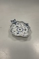 Danam Antik presents: Royal Copenhagen Blue Fluted Full Lace Leaf Shaped Dish No 1076