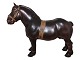 Antik K presents: Large Bing & Grondahl stonewarefigurineBelgian Stallion