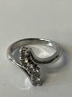 Antik Huset presents: Vintage ring with zircons in sterling silverSize. 56