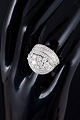 L'Art presents: 18 carat gold diamond cocktail ring.
