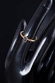 L'Art presents: 8 carat gold ring with blue stone.