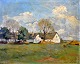 Pegasus – Kunst - Antik - Design presents: Meyer, Jacob (1895 - 1971) Denmark: A farm.