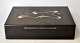 Pegasus – Kunst - Antik - Design presents: Andersen & Søhoel, Aarhus: Cigar box in bog oak with sterling silver ...