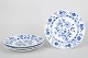 L'Art presents: Meissen Blue Onion, set of four dinner plates.