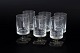 L'Art presents: George Butler Jensen for Rosenthal, set of six liqueur glasses.