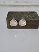 Karstens Antik presents: Pair of round earrings in sterling silver