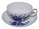 Antik K presents: Blue Flower CurvedHuge tea cup #1550