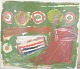 L'Art presents: Bengt Johansson, abstract composition, listed Swedish artist.