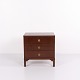 Osted Antik & Design presents: Mahogany Chest of Drawers with 3 Drawers and Brass Handles 1930s