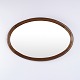 Osted Antik & Design presents: Oval Mirror with Wooden Frame 1920s