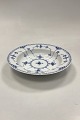 Danam Antik presents: Royal Copenhagen Blue Fluted Half Lace Deep Plate No. 566