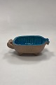 Danam Antik presents: Kaehler Ceramics Stoneware Bowl with Turquoise Glaze