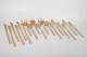 L'Art presents: Sigvard Bernadotte, set of six "Scanline" cutlery.