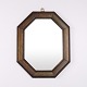 Osted Antik & Design presents: Antique Mirror with Dark Wood Frame from the 20th Century
