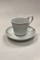 Danam Antik presents: Royal Copenhagen Princess Gold Morning Cup with Saucer No. 090/091