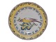 Antik K presents: KellinghusenLarge round plater with bird 19th century