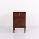 Mahogany Bedside Table or Side Table with Marble Top ...