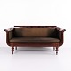 Osted Antik & Design präsentiert: Antikes Empire Sofa aus Mahagoni mit Gedrechselten Beinen und Brauner ...