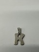 Vedhæng/Charms i sølv bogstav KHøjde 1,9 cm.