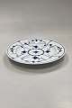 Danam Antik præsenterer: Royal Copenhagen Musselmalet Riflet Spisetallerken No. 175