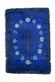 L'Art presents: Swedish handwoven rya carpet.