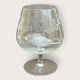 Moster Olga - Antik og Design presents: Cognac glass with cuts*DKK 75