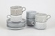L'Art presents: Jens Harald Quistgaard for Kronjyden / Bing & Grøndahl, set of six teacups with matching saucers.