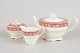 L'Art presents: Marlborough Royal Petal, set of three tea service pieces.