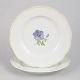 L'Art presents: Meissen, set of two dinner plates.