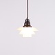 Osted Antik & Design presents: Poul Henningsen PH 2/2 Pendant with Matte Glass by Louis Poulsen 1930s