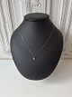 Karstens Antik presents: Necklace and pendant in 9 kt gold adorned with a brilliant