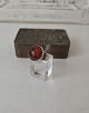 Karstens Antik presents: N.E.From vintage ring in sterling silver with amber