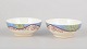 L'Art presents: Gien, Savane, pair of bowls.