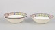 L'Art presents: Gien "Savane", set of three bowls.