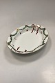 Danam Antik presents: Royal Copenhagen Star Fluted Christmas Oval Dish No. 376