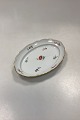 Danam Antik presents: Meissen Porcelain Oval Dish, Small with Flower Design
