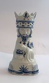 Lundin Antique presents: Royal Copenhagen. Trankebar. Holy Three Kings candlestick. Melchior. 3059/1160. Height ...