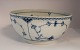 Lundin Antique presents: Royal Copenhagen. Blue fluted, half lace. Large salad bowl. Model 631. Diameter 24 cm. ...