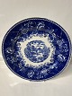 Antik Huset presents: Arabia, Blue Landscape round dish FaienceDiameter 34 cm.