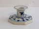 Lundin Antique presents: Royal Copenhagen. Blue fluted, plain. Candlestick. Model 3334. Height 5.5 cm. (3 quality).